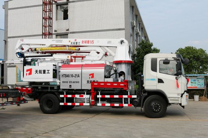 小型攪拌泵車攪拌機(jī)天拓小型攪拌泵車  泵車