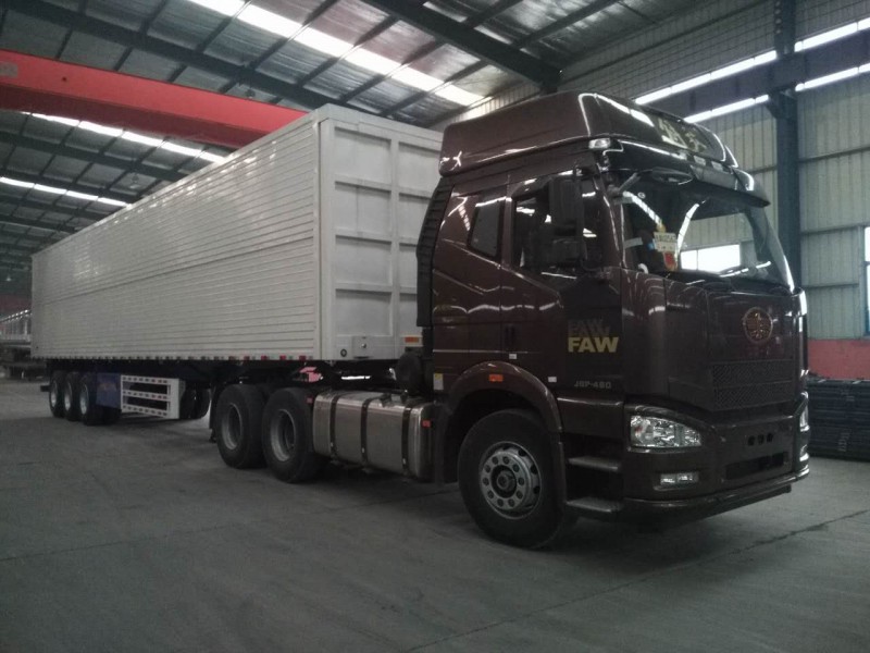 全國(guó)牽引車(chē)分期付款，掛車(chē)分期付款掛車(chē)廠家直銷(xiāo)
