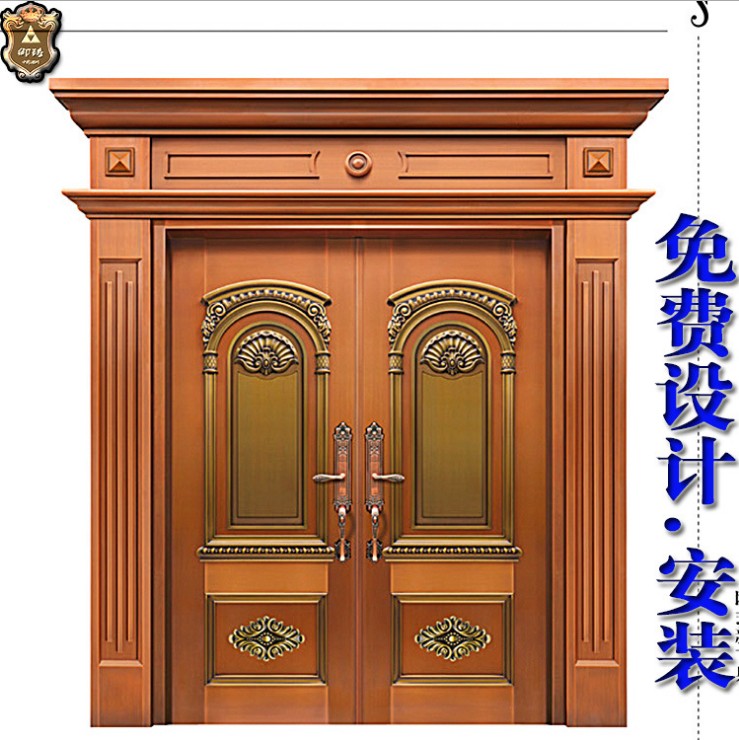 深圳銅門(mén)商家定制別墅防盜銅門(mén)對(duì)開(kāi)門(mén) 銅門(mén)廠家 庭院門(mén)生產(chǎn)廠家