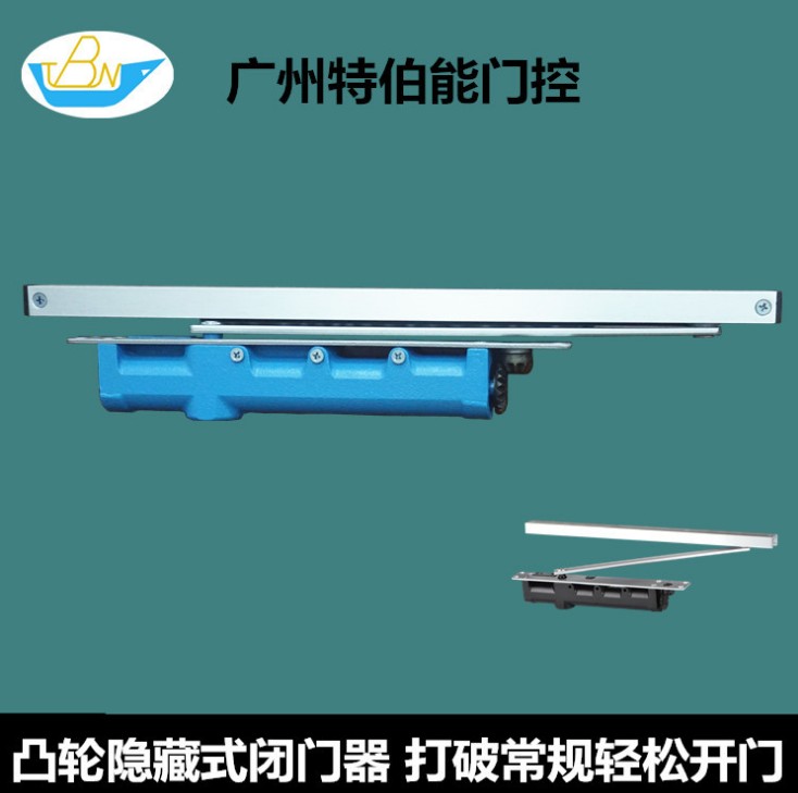 凸輪隱藏式鑄鐵缸體閉門(mén)器無(wú)阻礙通道雙開(kāi)門(mén)停定位高檔暗藏式閉門(mén)