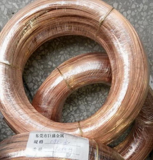 波形彈簧用磷銅線，0.8磷銅線，0.85磷銅線