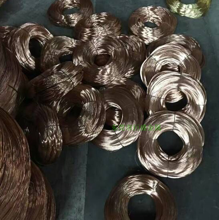 五金彈簧用磷銅線，1.6磷銅線，1.65磷銅線