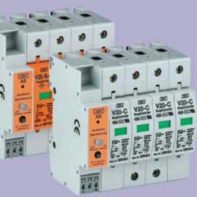 帶聲光報(bào)警電源防雷器 V25-B/AS