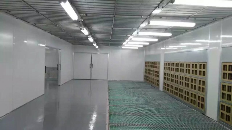 干式噴漆柜無塵噴房