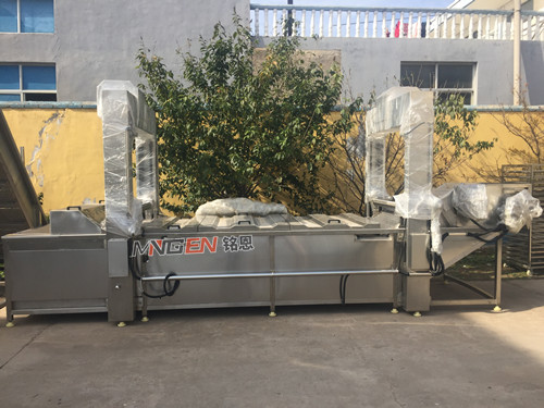 玉米漂燙機_蓮藕漂燙設(shè)備_水果預煮機