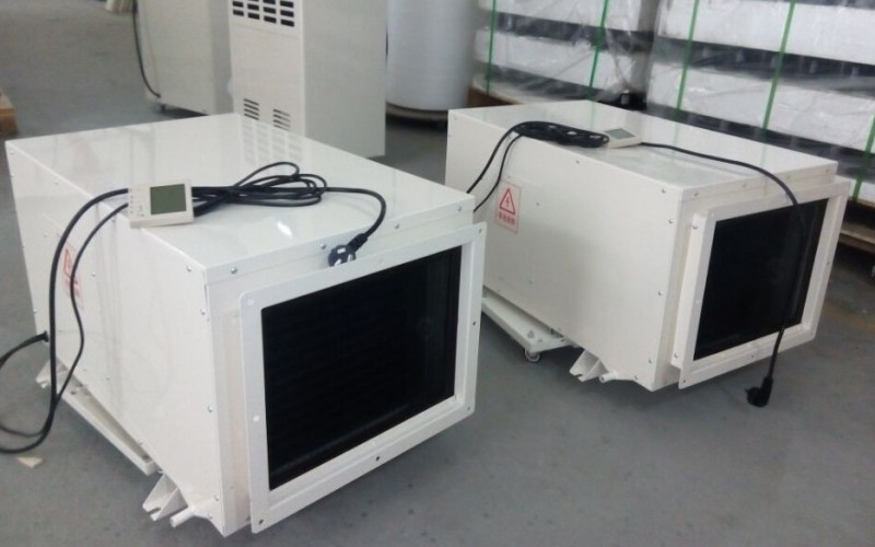 武漢吊頂除濕機，別墅吊頂新風凈化除濕機