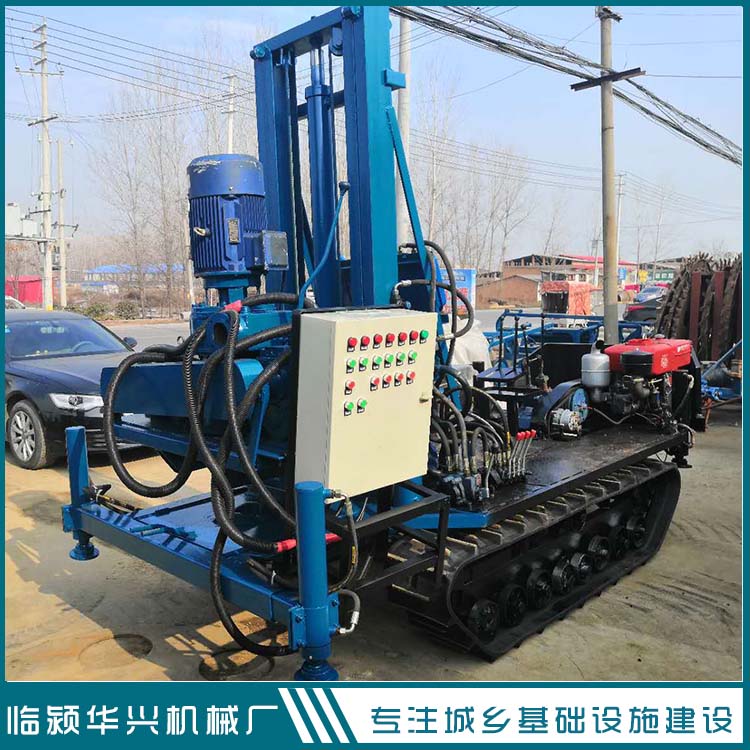 四輪車(chē)帶4寸正反循環(huán)打井機(jī)   河南打井機(jī)廠家  小型反循環(huán)打井機(jī)