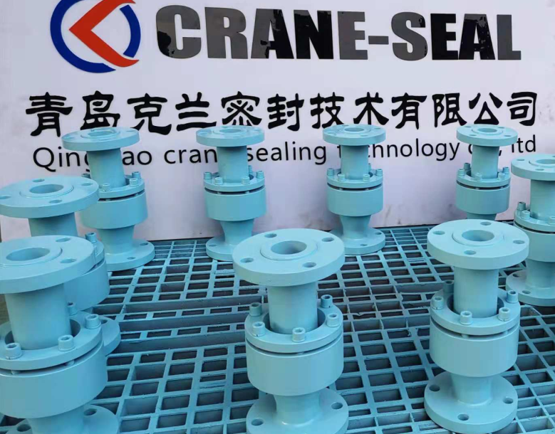 青島克蘭DN100電廠暖風(fēng)器旋轉(zhuǎn)接頭不銹鋼球體轉(zhuǎn)動(dòng)旋轉(zhuǎn)接頭