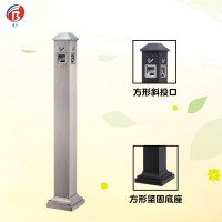 廠家直銷(xiāo) 不銹鋼戶(hù)外垃圾桶  煙蒂柱批發(fā) 現(xiàn)貨供應(yīng)