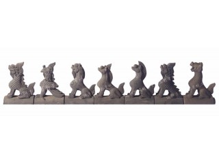 龍、鳳、獅子、天馬、海馬、押魚、狗