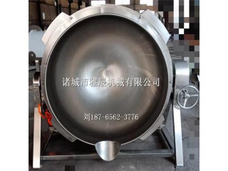 大骨湯高湯熬制鍋，牛肉粒鹵煮炒鍋，燃氣夾層鍋，咸鴨蛋殺菌鍋，全自動醬料攪拌炒鍋