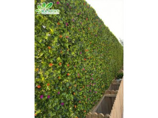 室外專用植物墻   廠家直銷  沈陽仿真植物生產廠家