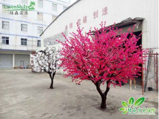 仿真桃花樹(shù)   廠家直銷(xiāo)   沈陽(yáng)仿真植物生產(chǎn)廠家
