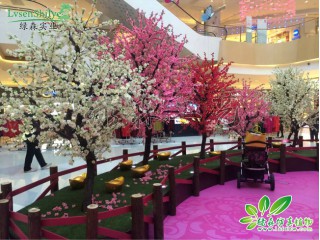 仿真桃花樹(shù)   廠家直銷(xiāo)   沈陽(yáng)仿真植物生產(chǎn)廠家