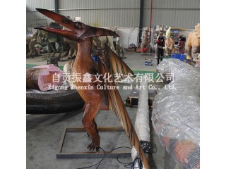 恐龍科普展覽模型/電動機械仿真恐龍/仿真風(fēng)神翼龍/會動會叫的恐龍模型