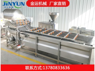 果蔬清洗流水線，金運(yùn)機(jī)械廠家直銷