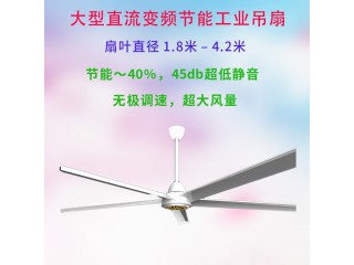 3米大型節(jié)能工業(yè)風扇|大型變頻靜音工業(yè)吊扇|通風降溫防暑