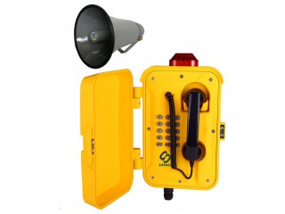 高噪音環(huán)境擴(kuò)音對講電話機(jī)，廣播呼叫系統(tǒng)，抗噪音SIP廣播電話