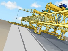 出租180T架橋機貴州遵義架橋機施工作業(yè)