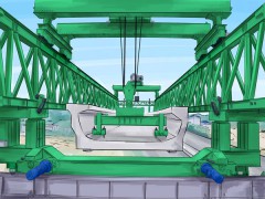 150t高鐵橋梁架橋機(jī)貴州銅仁架橋工程隊(duì)
