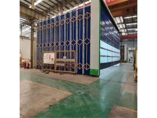 廠家訂做伸縮式噴漆房設備工廠直銷